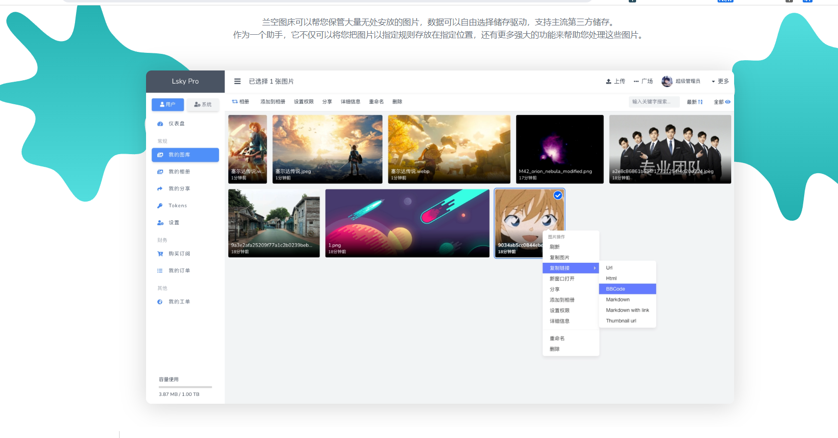 Lsky Pro 企业版兰空图床程序网站PHP源码-久久源码城